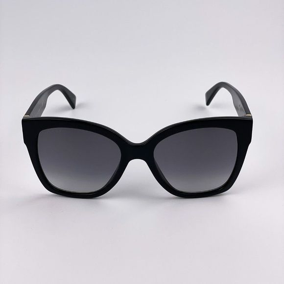 GUCCI GG0459S 001 Sunglasses Cat Eye Black Grey Gradient Woman